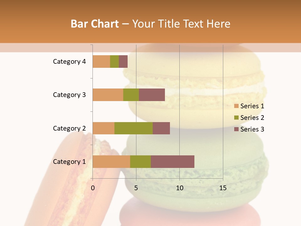 Macaron Snack Pistachio PowerPoint Template