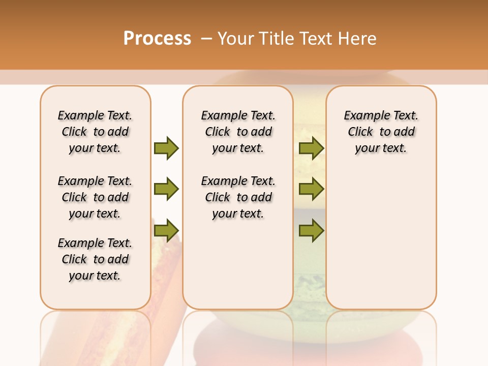 Macaron Snack Pistachio PowerPoint Template
