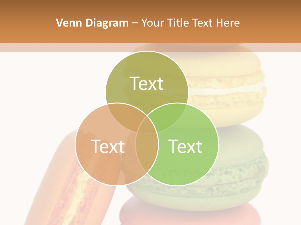 Macaron Snack Pistachio PowerPoint Template
