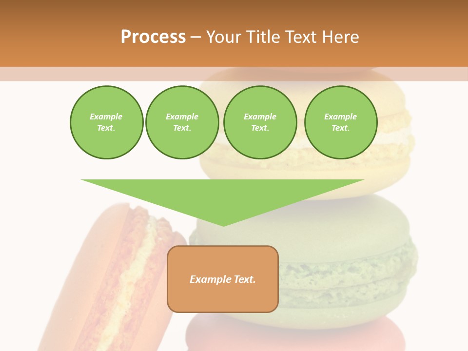 Macaron Snack Pistachio PowerPoint Template