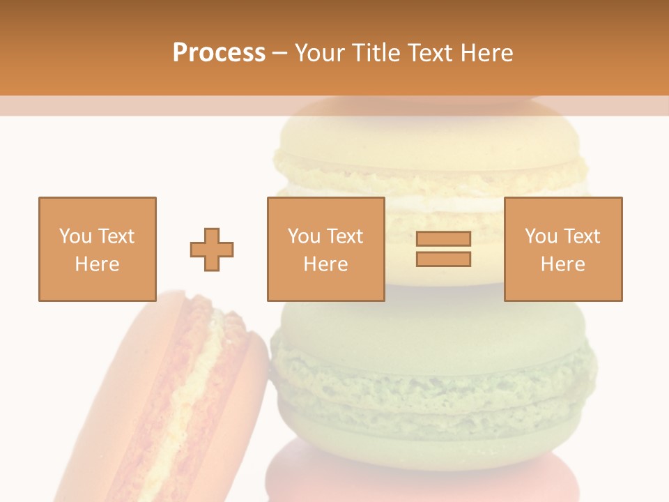 Macaron Snack Pistachio PowerPoint Template