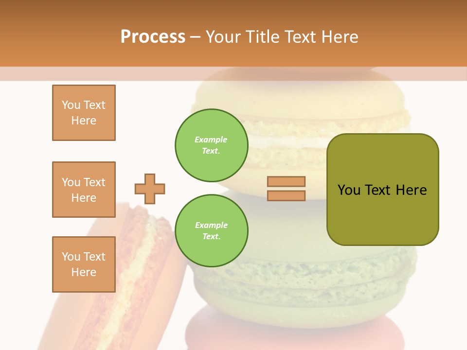 Macaron Snack Pistachio PowerPoint Template