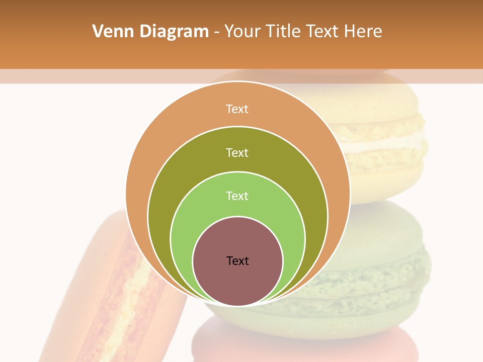 Macaron Snack Pistachio PowerPoint Template