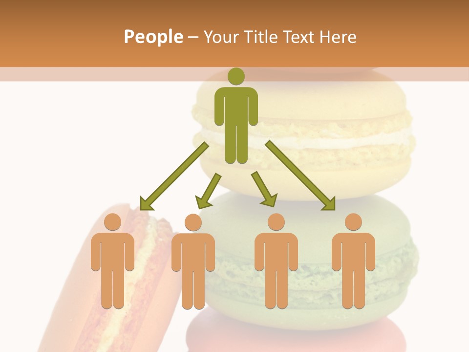 Macaron Snack Pistachio PowerPoint Template