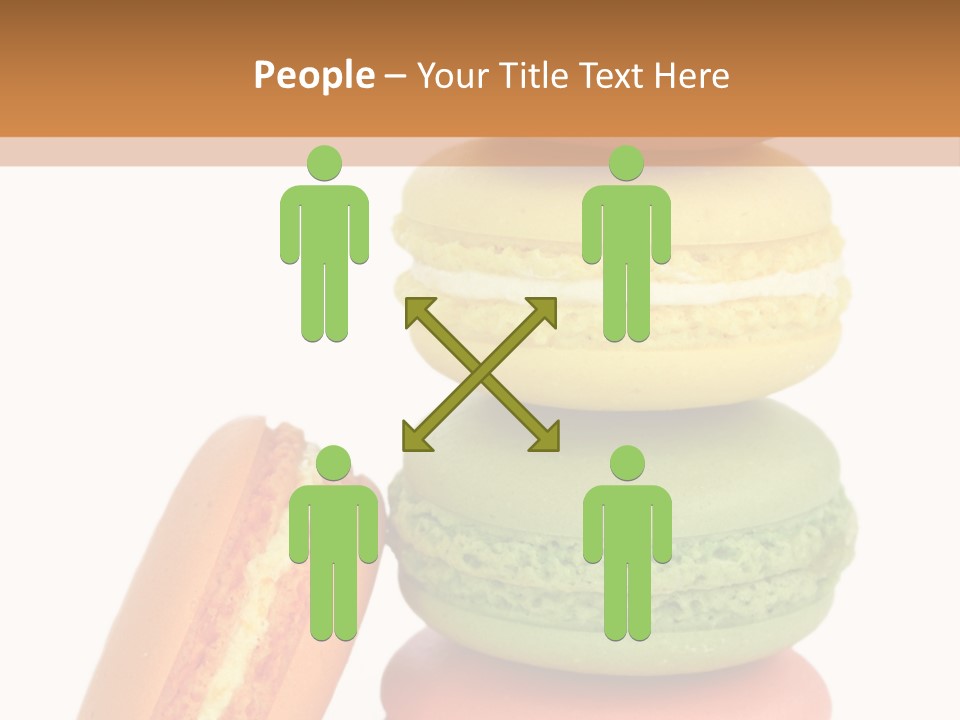 Macaron Snack Pistachio PowerPoint Template