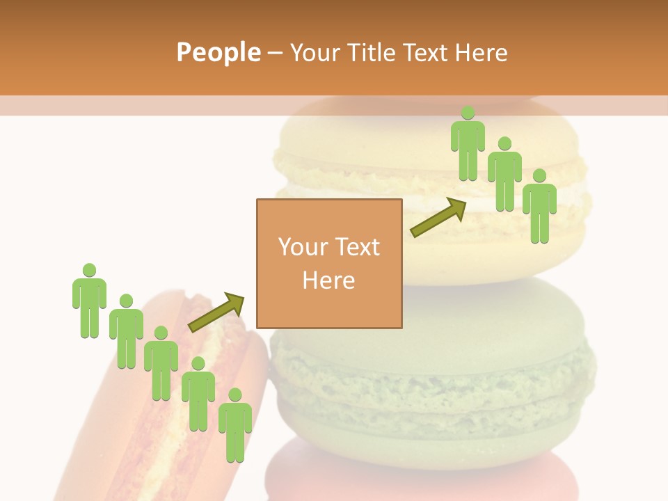 Macaron Snack Pistachio PowerPoint Template