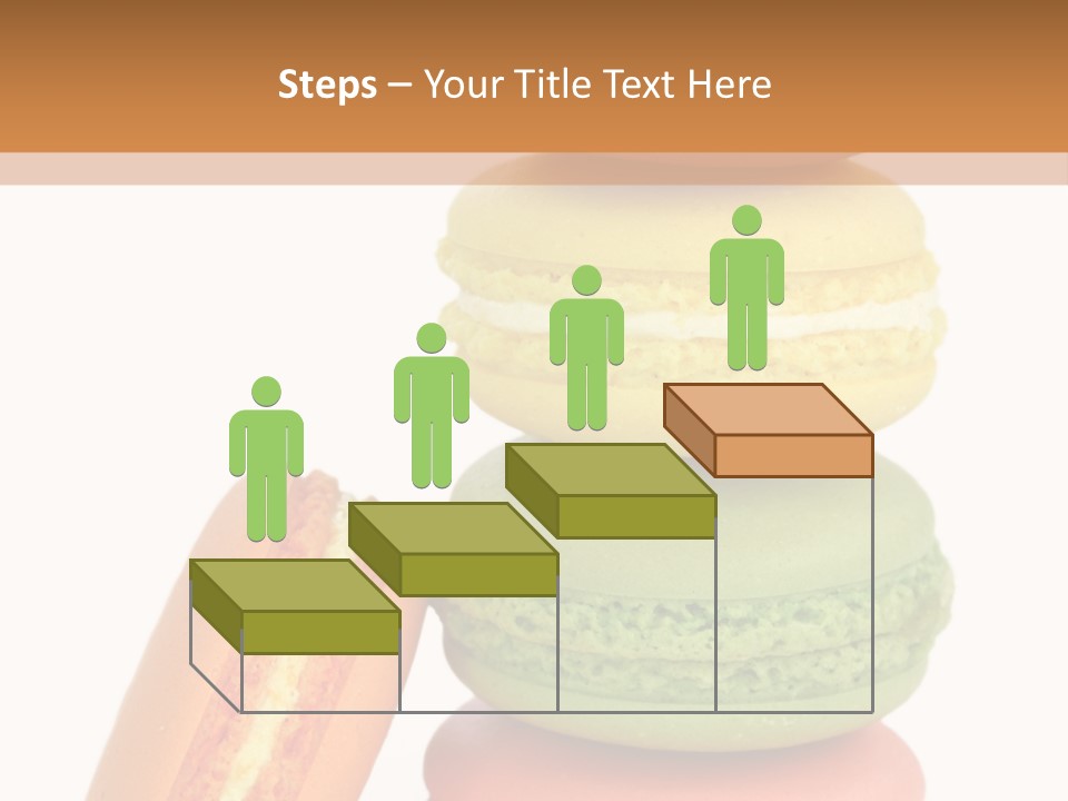 Macaron Snack Pistachio PowerPoint Template