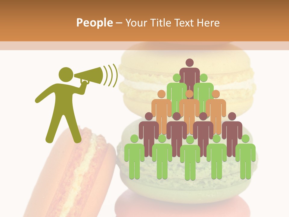 Macaron Snack Pistachio PowerPoint Template