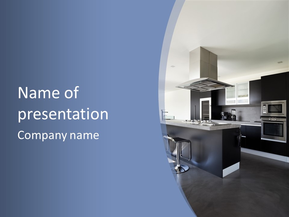 Domestic Lifestyle Contemporary PowerPoint Template