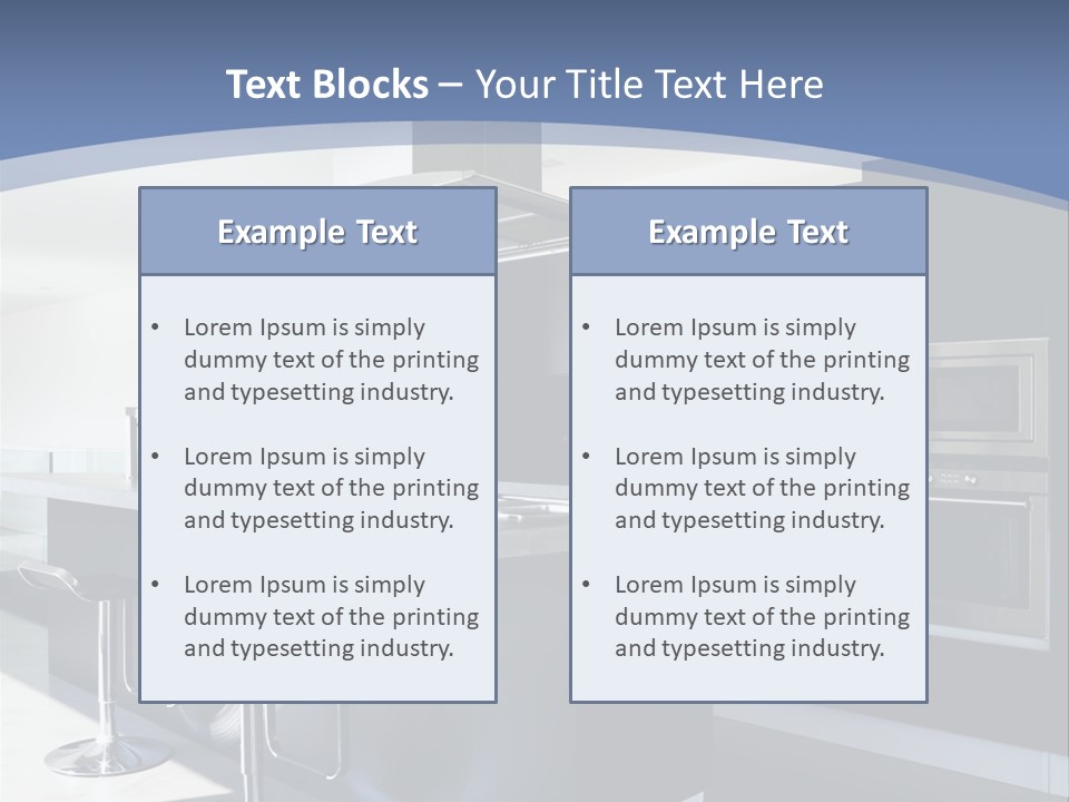 Domestic Lifestyle Contemporary PowerPoint Template