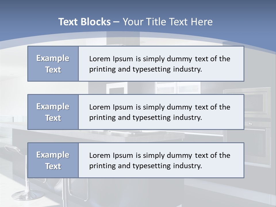 Domestic Lifestyle Contemporary PowerPoint Template