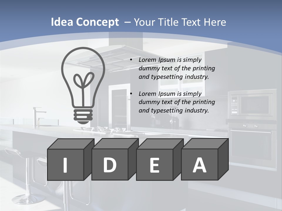 Domestic Lifestyle Contemporary PowerPoint Template