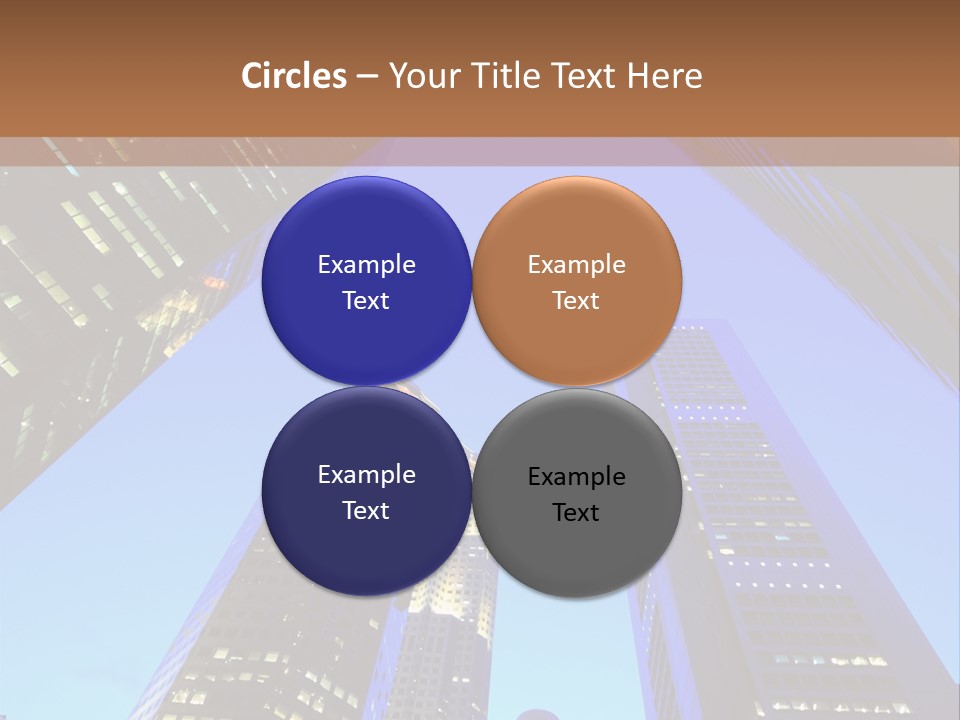 Scene High Sky PowerPoint Template