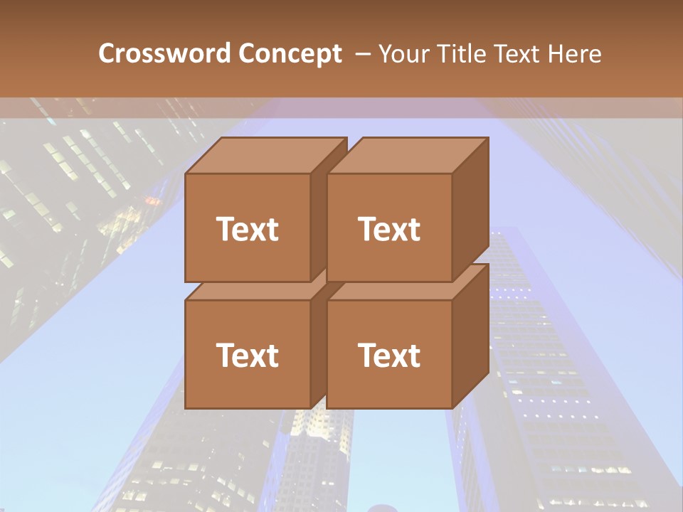 Scene High Sky PowerPoint Template