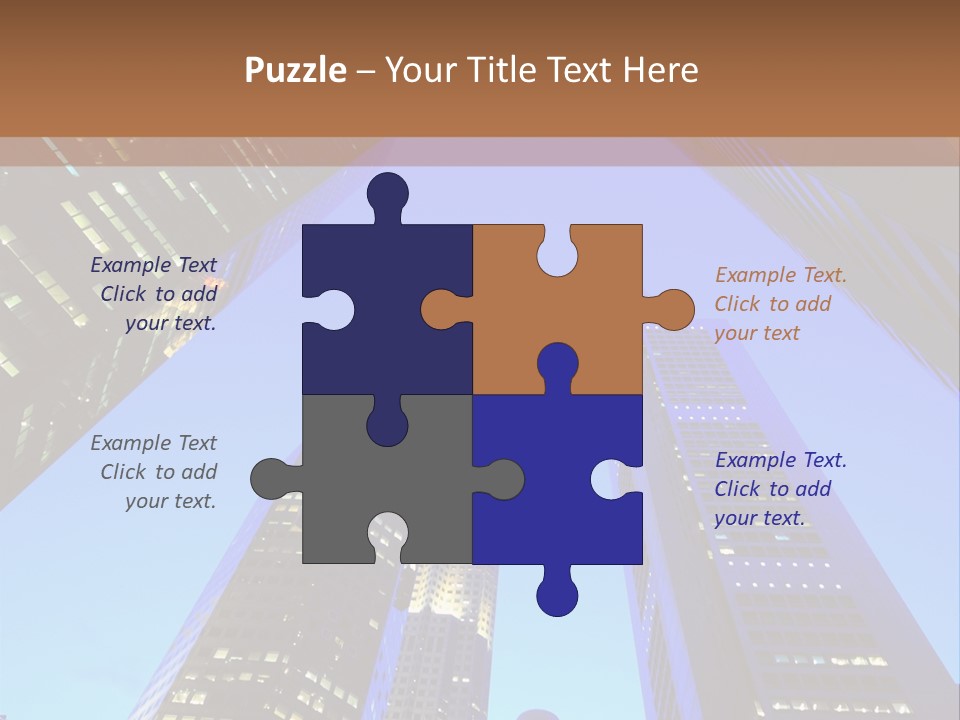 Scene High Sky PowerPoint Template
