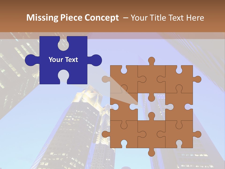 Scene High Sky PowerPoint Template