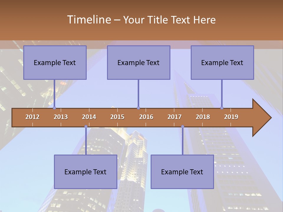 Scene High Sky PowerPoint Template