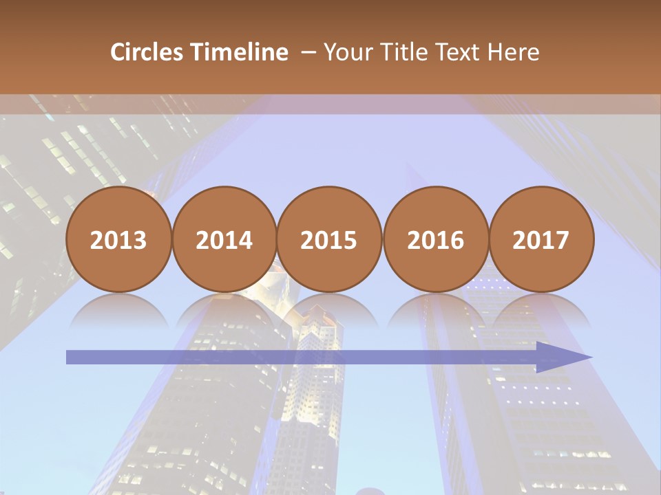 Scene High Sky PowerPoint Template