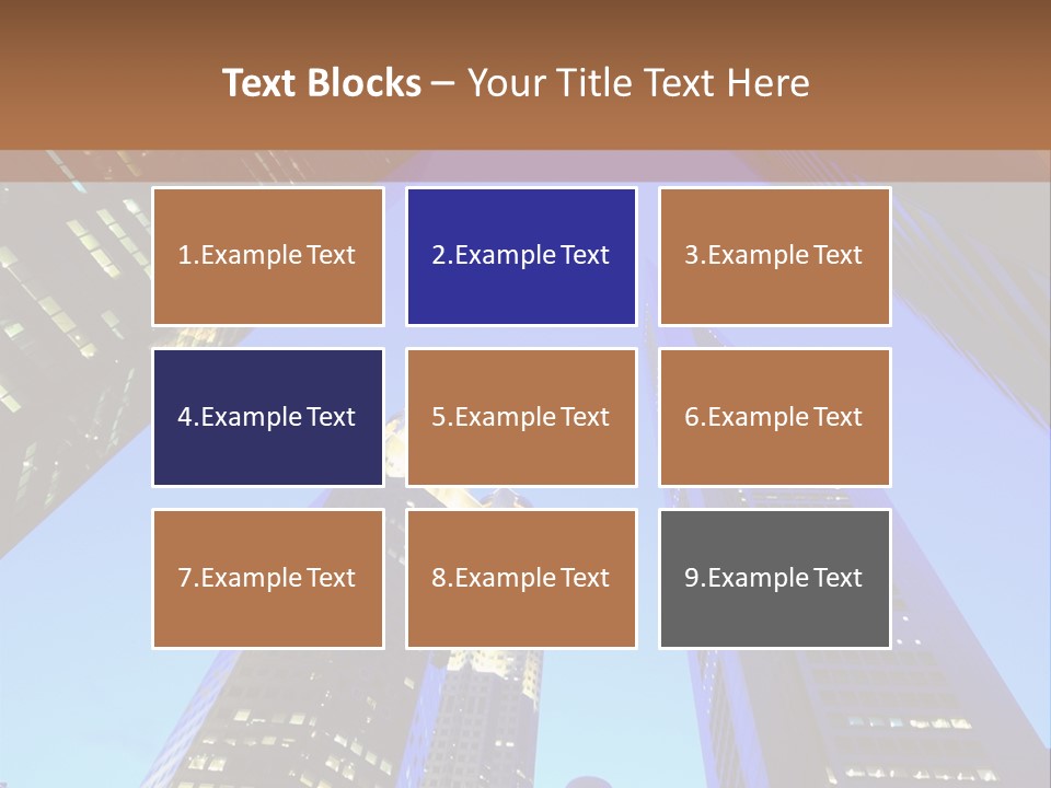Scene High Sky PowerPoint Template