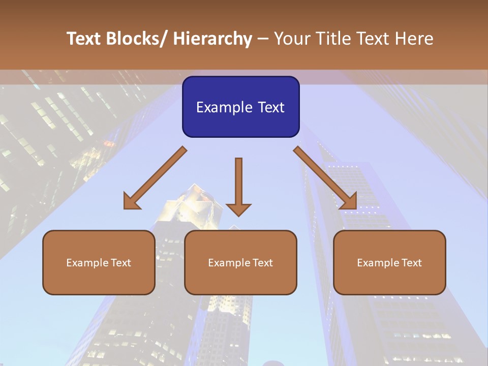 Scene High Sky PowerPoint Template