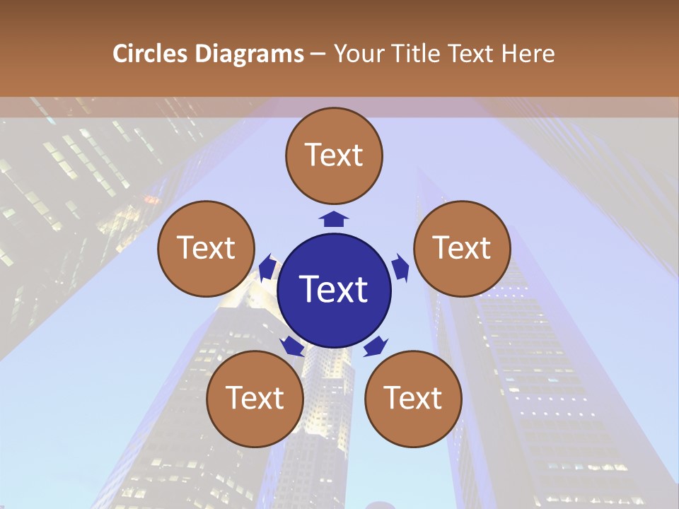 Scene High Sky PowerPoint Template