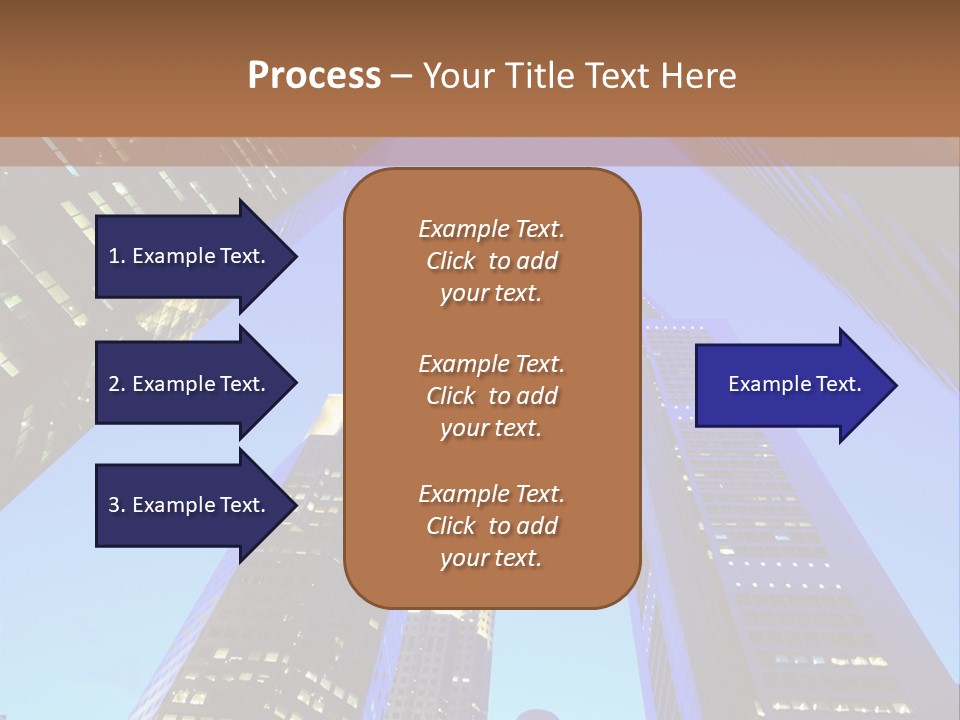 Scene High Sky PowerPoint Template