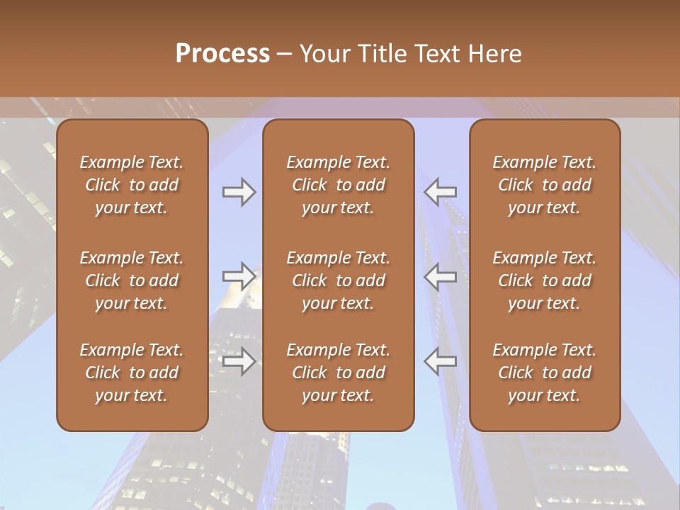Scene High Sky PowerPoint Template