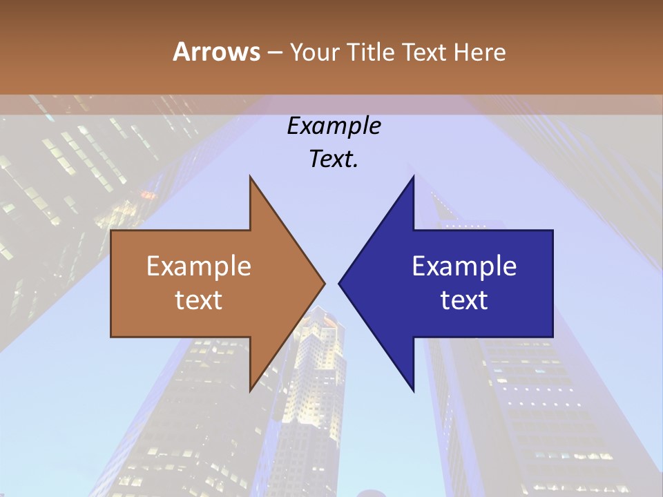 Scene High Sky PowerPoint Template