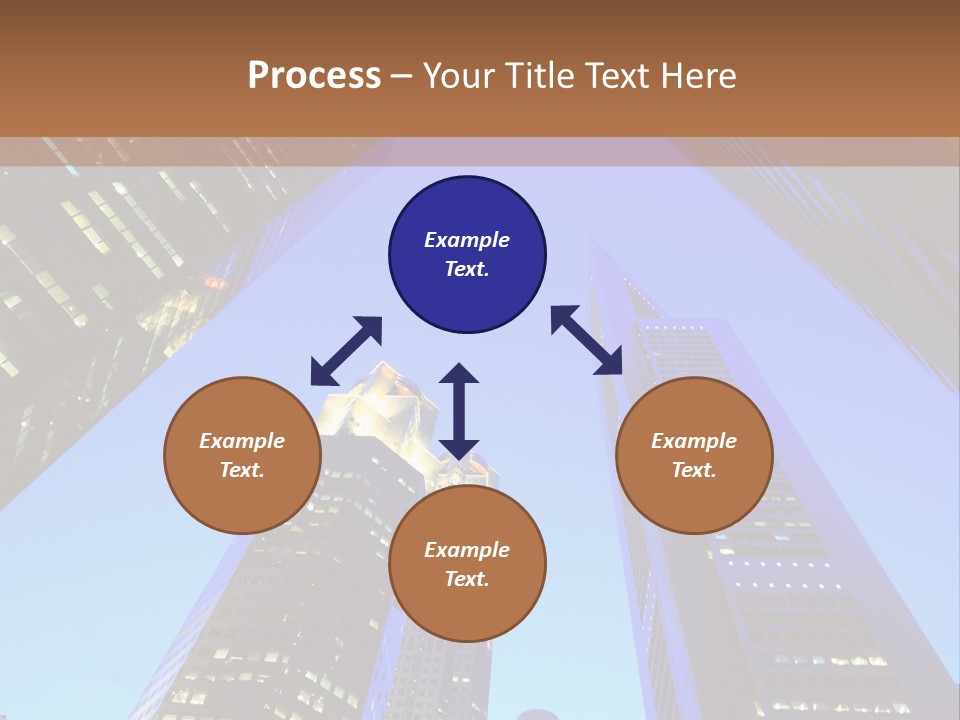 Scene High Sky PowerPoint Template