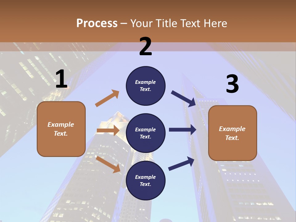 Scene High Sky PowerPoint Template