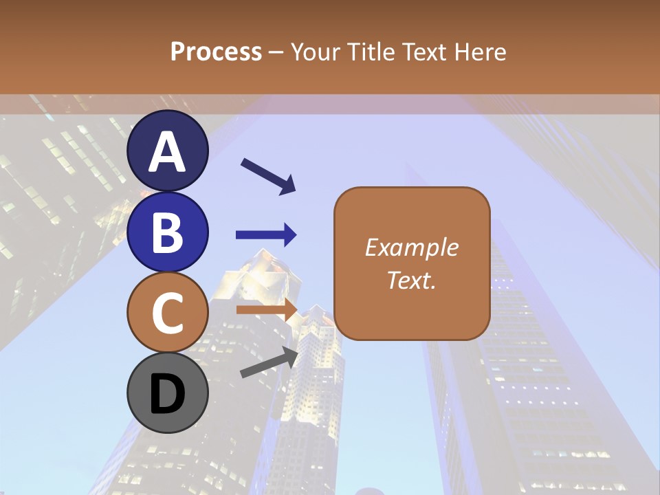 Scene High Sky PowerPoint Template