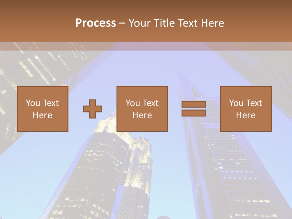Scene High Sky PowerPoint Template