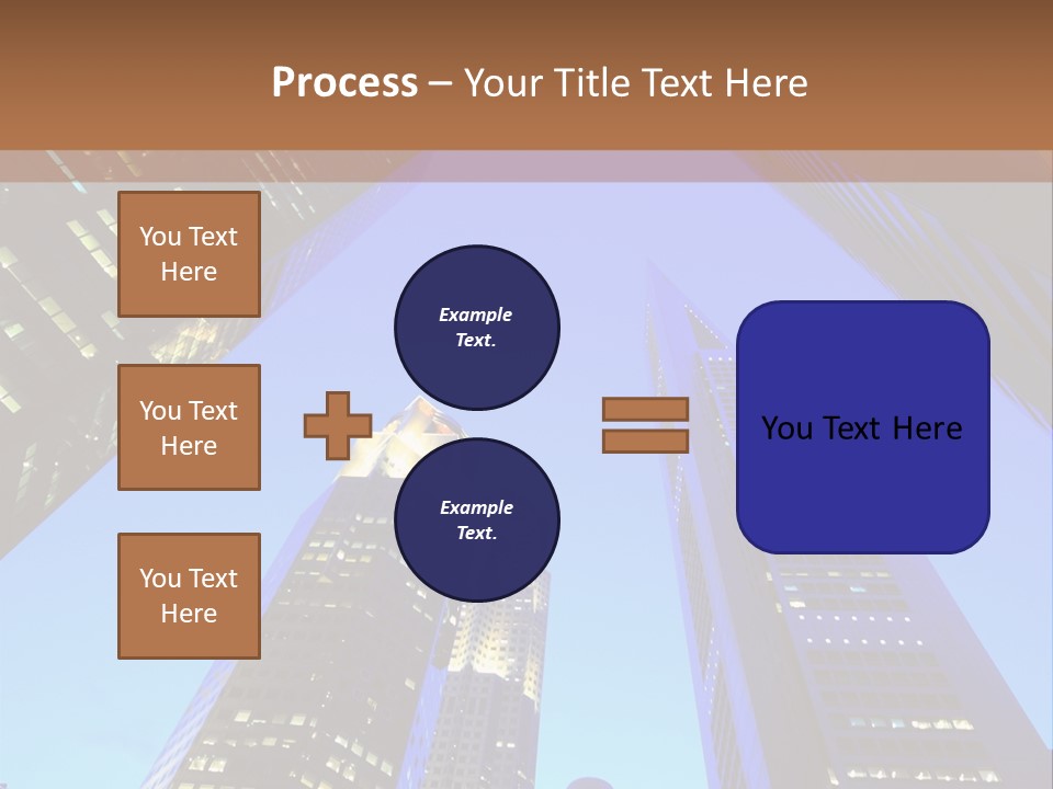 Scene High Sky PowerPoint Template