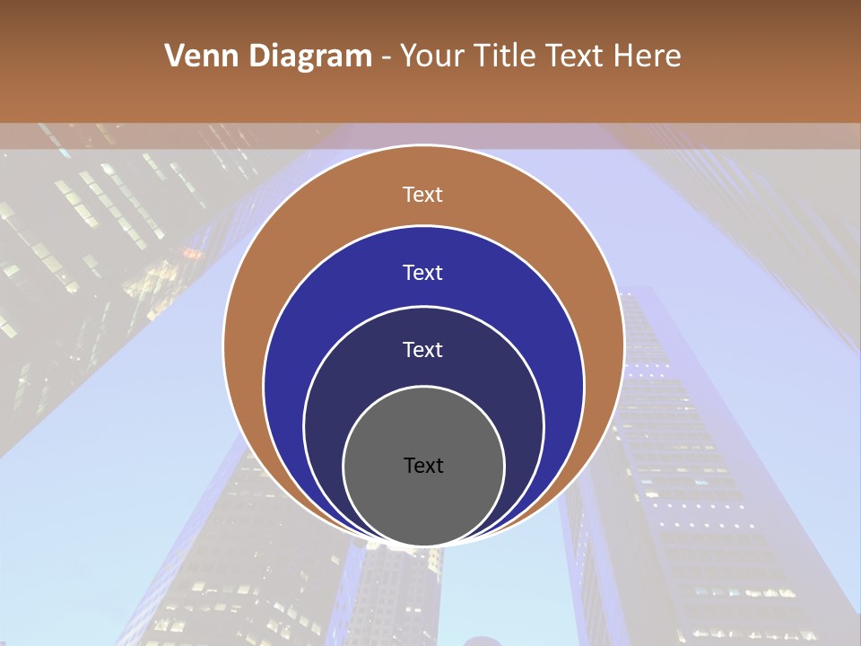 Scene High Sky PowerPoint Template