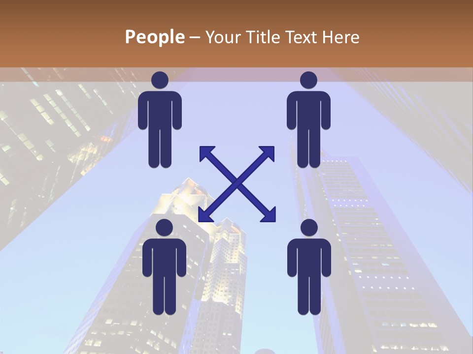 Scene High Sky PowerPoint Template