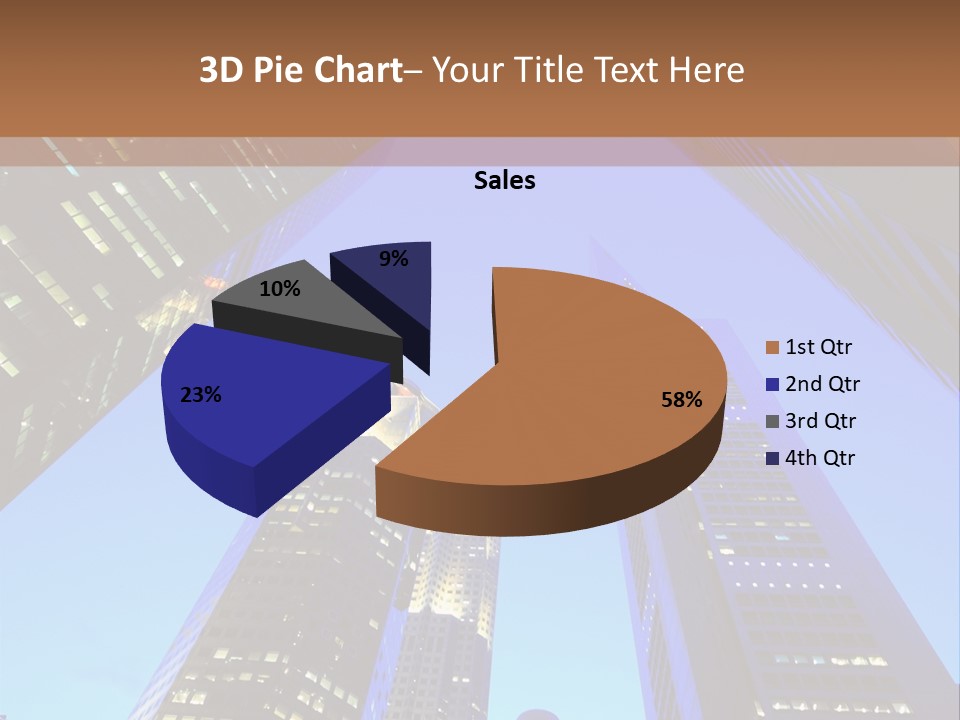 Scene High Sky PowerPoint Template