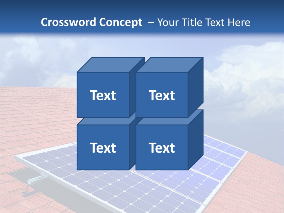 Green Generation Clouds PowerPoint Template
