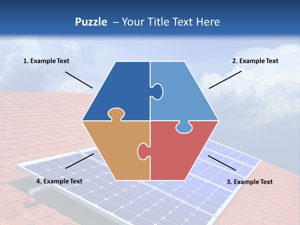 Green Generation Clouds PowerPoint Template
