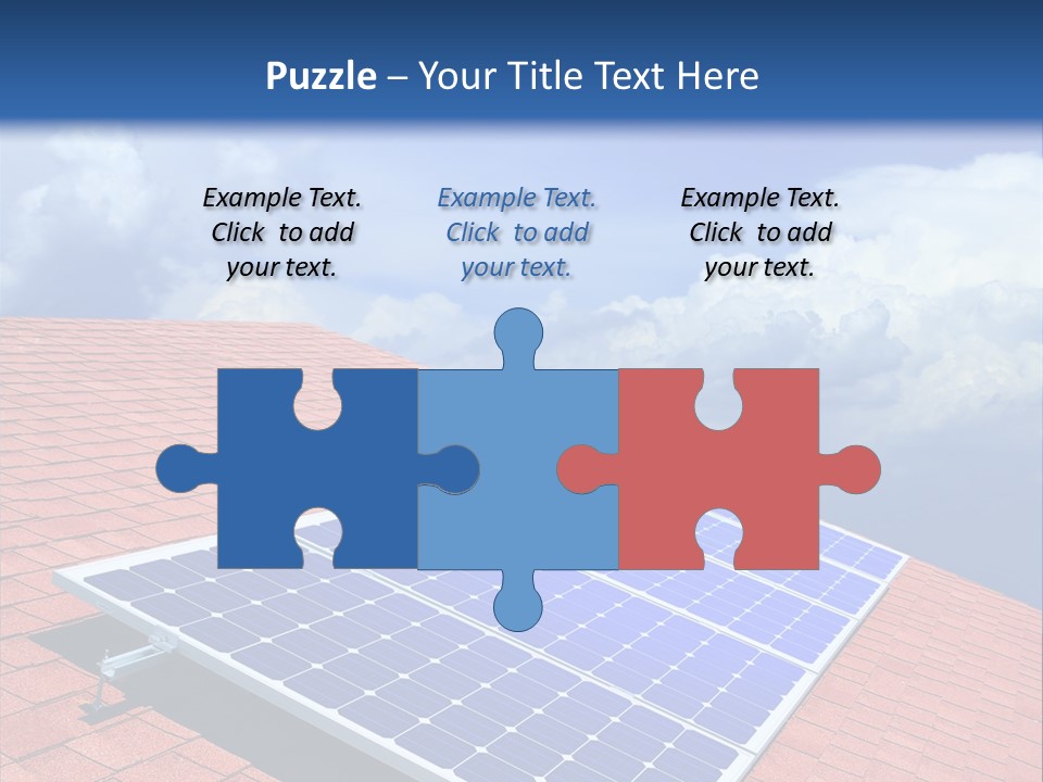 Green Generation Clouds PowerPoint Template