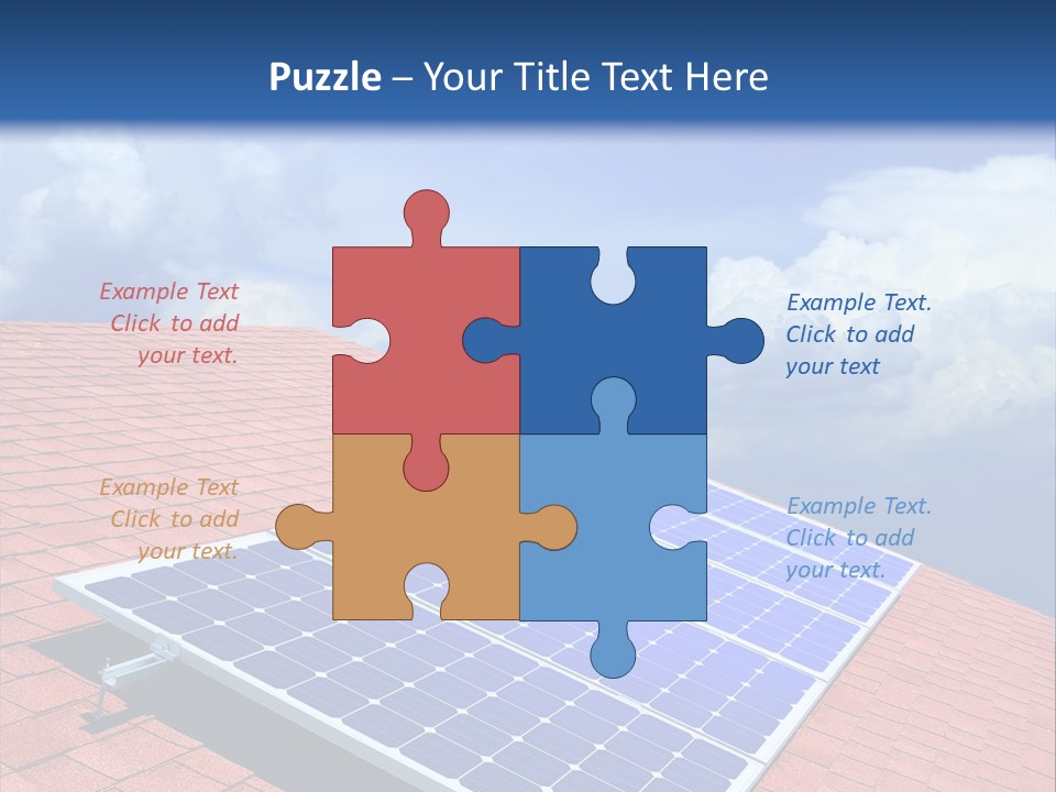 Green Generation Clouds PowerPoint Template