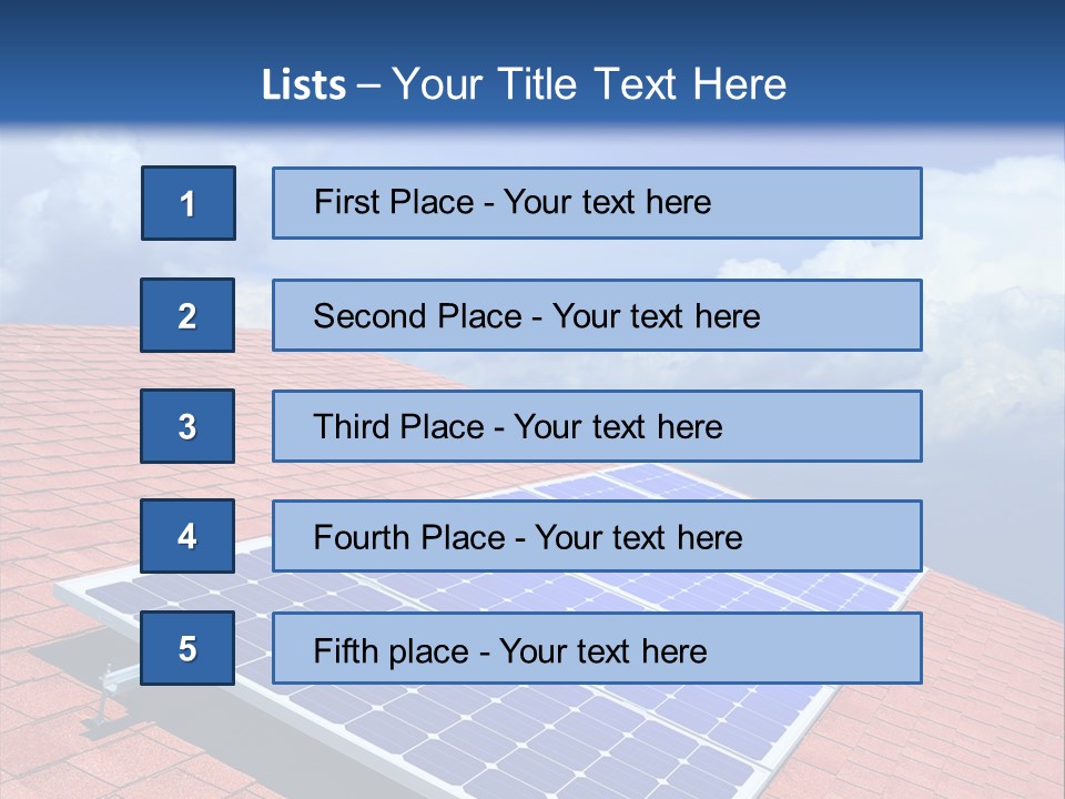 Green Generation Clouds PowerPoint Template
