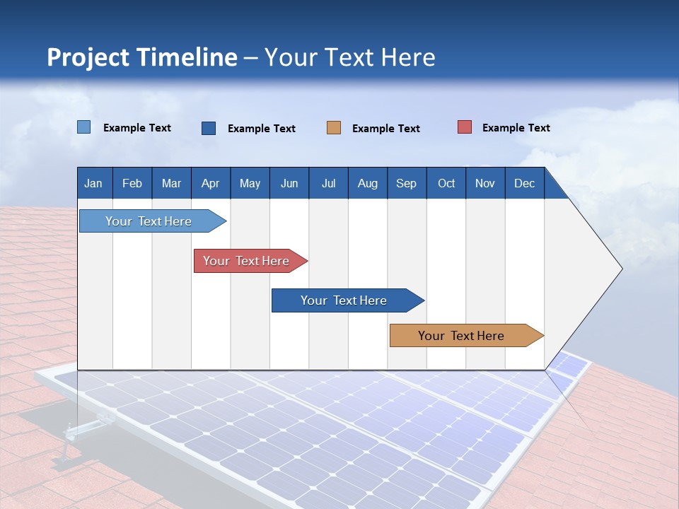 Green Generation Clouds PowerPoint Template