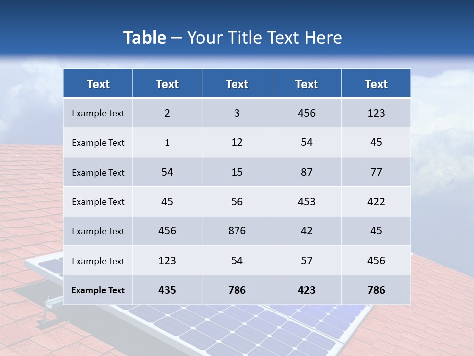 Green Generation Clouds PowerPoint Template