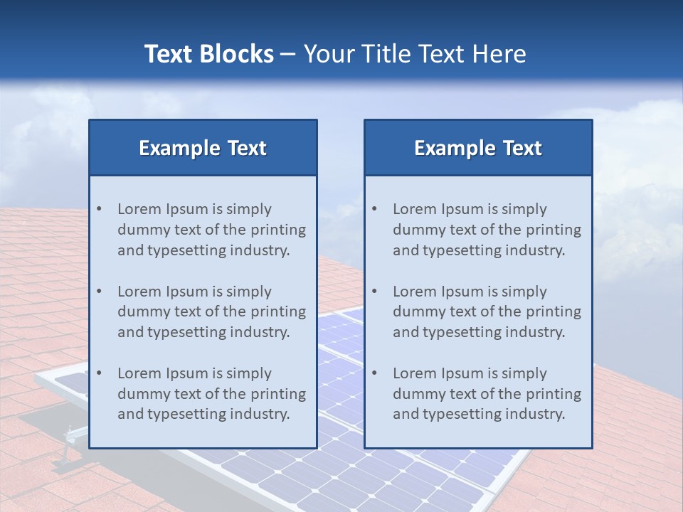 Green Generation Clouds PowerPoint Template