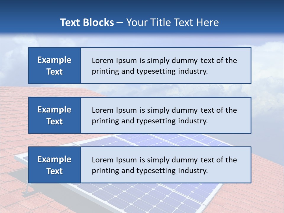 Green Generation Clouds PowerPoint Template