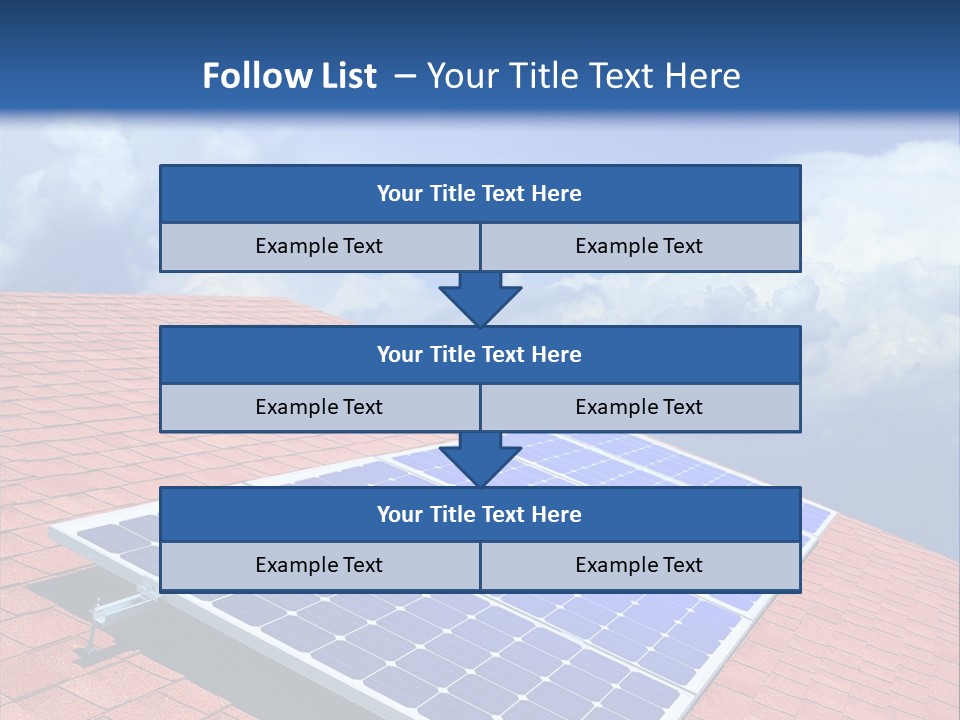 Green Generation Clouds PowerPoint Template