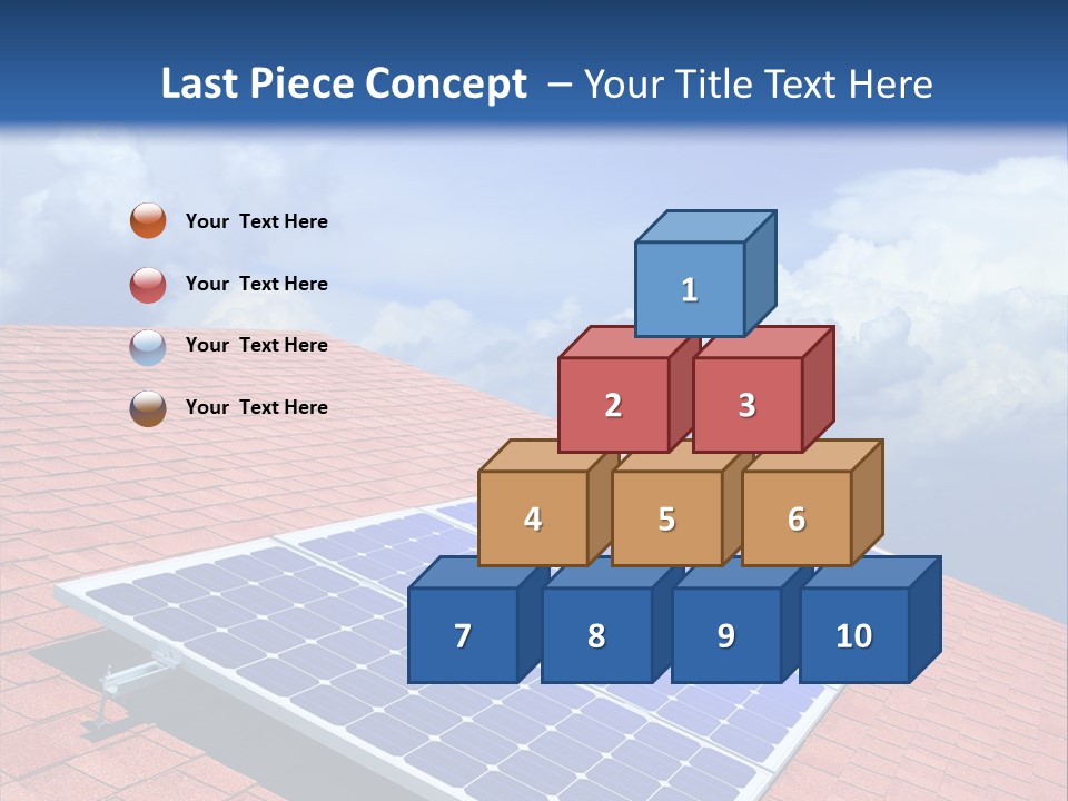 Green Generation Clouds PowerPoint Template