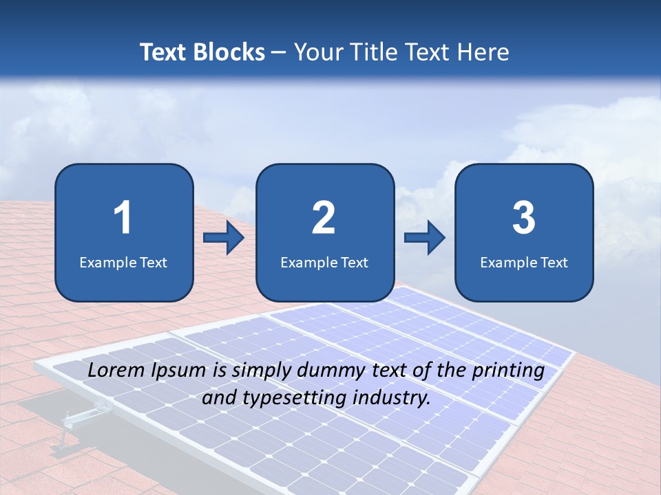 Green Generation Clouds PowerPoint Template