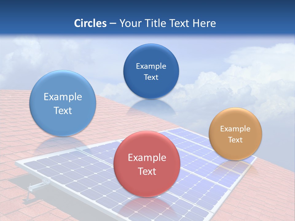 Green Generation Clouds PowerPoint Template