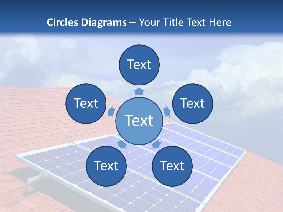 Green Generation Clouds PowerPoint Template